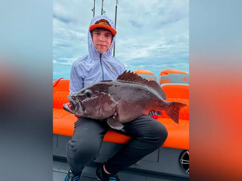 BoomBastic Chapters Seychelles - Young guest on board Boombastic: an incredibly passionate angler