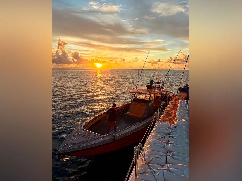 BoomBastic Chapters Seychelles - Catching the milk fish, sharks, and tournament continues on board Boombastic